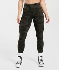 Shop the Adapt Camo Seamless Ribbed Leggings in black/camo brown. With next day delivery and free returns, shop online today at Gymshark.