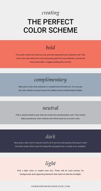 How to Create The Perfect Color Scheme - OR I could just gank this one.