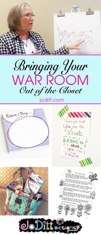 Bringing Your War Room Out of the Closet - JoDitt Designs