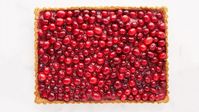 Nut-Crusted Cranberry Tart