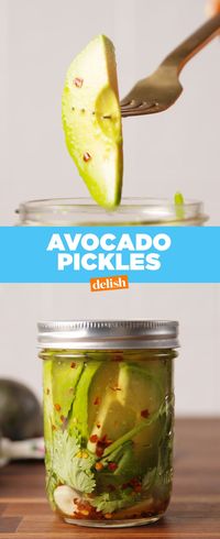 Avocado PicklesDelish