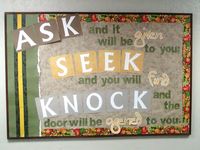 Ask... Seek...Knock