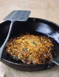 Parsnip and potato rösti A twist on the classic potato rösti to use up leftover parsnips from the festive season. Serve this rösti alongside a roast or top with a poached egg for brunch