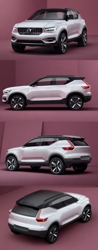 #Volvo XC40 to Unveil at 2017 Shanghai Auto Show