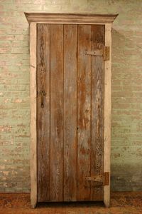 Reclaimed wood cupboard