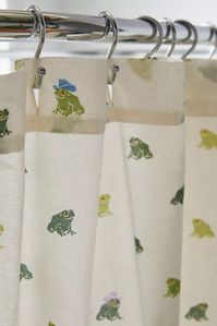 Cowboy Frog Shower Curtain | Urban Outfitters