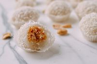 Coconut Peanut Mochi (糯米糍), by thewoksoflife.com