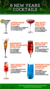 Ring in the New Year with festive New Year’s Cocktails that are sure to impress! From bubbly champagne to vibrant cocktails, these drinks will bring the party to life. Perfect for toasting to new beginnings with friends and family. #newyearscocktails