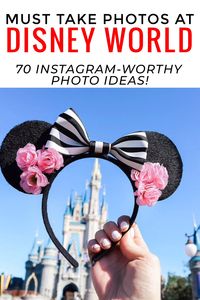 Disney World photo ideas and photo inspiration for your next trip! #disneyworld #disneyworldphotos #disneyinspiration