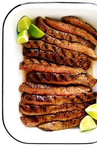 The BEST Carne Asada Recipe (So Flavorful!) Gimme Some Oven: The BEST carne asada recipe -- made with a citrus-garlic marinade and easy to cook on an outdoor grill or on the stovetop. Great for tacos and more!