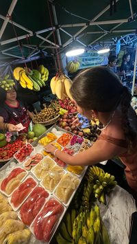 Thailand koh samui market look