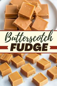 This easy 3-ingredient butterscotch fudge is a rich and creamy microwave treat with a dreamy melt-in-your-mouth texture that's ready in minutes.