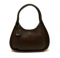 RARE Vintage 90's Coach Mahogany Leather Sm Ergo Legacy Hobo Tote Bag Purse USA