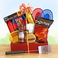 The Great Outdoors Gift Basket for the next time you get invited to those summer BBQ