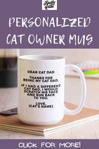 This mug is just the right birthday gift for peron who is cat lover. This will be the best birthday celebration ever.