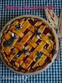 Raspberry And Coconut Pie Halloween