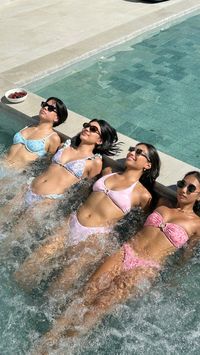 blackboughswim, summer, summer essentials,  summer inspo, beach, beach girl, island girl, tropical, beach inspo, beach outfit, bikini inspo, summer bikinis, cute swimsuits, summer aesthetic, vacation mode, travel, body inspo, vision board, mood board, 2024 vision board, bikinis, friends poses, pool poses, mermaid, pastel bikinis