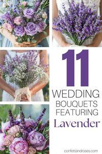 Elevate your wedding with aesthetic lavender bouquets. Featuring a mix of fresh and dried flowers, eucalyptus, daisies, and roses, these arrangements offer a unique and elegant floral design.