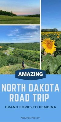 If you want a vacation that offers wide open spaces, head to North Dakota. We took a road trip from Grand Forks to the Rendezvous Region and found adventure every stop of the way. Here's what to see on your North Dakota road trip. - Kids Are A Trip #BeNDLegendary #Rendezvousregion #simplygrand #northdakota #northdakotaroadtrip #roadtripideas #northdakotatravel #familyvacationideas #roadtripswithkids