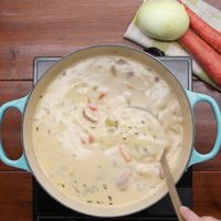 One-Pot Ham & Potato Soup