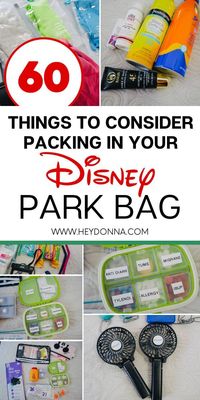 Get a printable checklist of everything you'll want to pack for a great day at the Disney World Parks. Grab this free list for your Disney Vacation Planning.