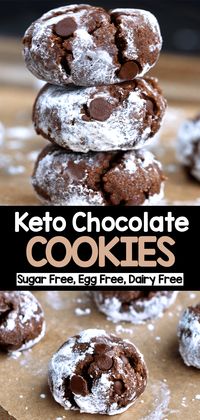 The Best Low Carb Keto Chocolate Cookies