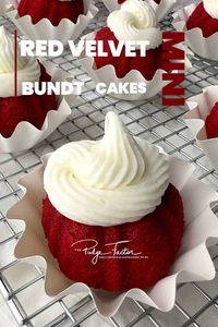 One of the best ways to celebrate Valentine’s Day is by making these bite-sized Mini Red Velvet Bundt Cakes. These little cakes are perfect for couples, friends, family, or anyone looking for a tasty treat on a special day.