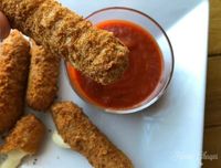 How to Cook Frozen Mozzarella Sticks in Air Fryer - Mama Cheaps®