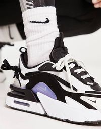 Nike Air Max Furyosa trainers in white, black and blue mix | ASOS