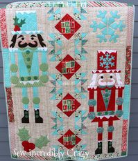 Nutty Christmas PDF Quilt Pattern christmas nutcracker - Etsy