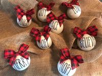 0073 Rustic DIY Christmas Ornaments Ideas