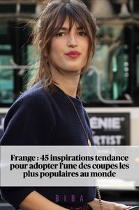 Bouclée, rideau, effilée, longue… A chaque humeur (et chaque style), sa frange. Pour sauter le pas et enfin s’essayer à cette coupe de cheveux tendance, Biba a sélectionné 45 inspirations pour l’adopter.