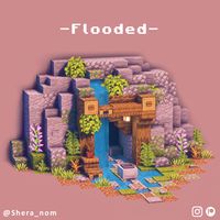 Here is an adorable mine entrances that was flooded by water! Download this and 500 other asssets and decorations as a part of my 500 Assets map over on my Patreon!