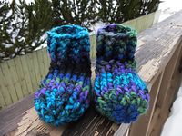 Crochet Chunky Slippers by Crochet by Jennifer