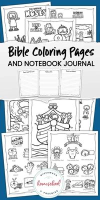 Free Bible Coloring Pages from the Old and New Testaments