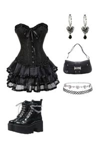 #Goth #fashion #aesthetic #gothcore