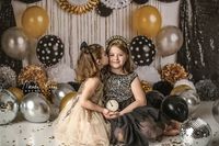 Katebackdrop ~ Products ~ Kate Black and Gold New Year Eve Party Backdrop Designed By Mandy Ringe Photography ~ Shopify Plus