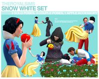 THEROYALSIMS SNOW WHITE SET | Patreon