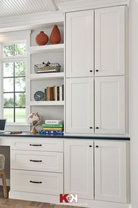 Undermount, Full Extension Drawer Glides with Soft Closing Feature