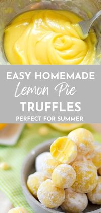 Want to learn how to make homemade truffles and chocolate for gifting? Try this easy Lemon White Chocolate Truffles recipe and enjoy better-than Lindt truffles that taste like lemon tart or pie and are the perfect simple bite-sized summer treat. They also make for a great edible gift and taste like lemon pie or lemon drops