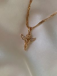 Baby Angel Pendant Necklace (P) – SP Inc.