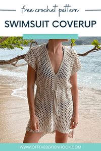 Swimsuit Coverup Free Crochet Pattern