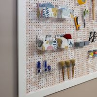 Staying organized never looked so good! We can’t take our eyes off of this framed pegboard with custom organizers @thriftdiving made using the #MadeWithArrow PT18G Pneumatic Brad Nailer. Who’s feeling inspired? 🙋 🙋‍♂️

Click for the full step-by-step tutorial.

#DIY #GetOrganized #HomeImprovement 