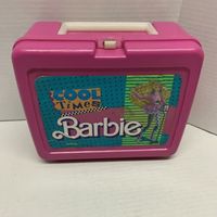 1989 Barbie Cool Times Thermos Lunchbox With Thermos | eBay