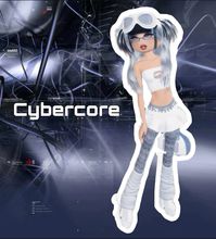 Cybecore dress to impress outfits 🩵 Sniperr_foxx - on roblox