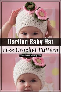 35 Adorable Crochet Baby Hat Patterns