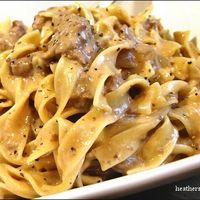 Slow Cooker Beef Stroganoff