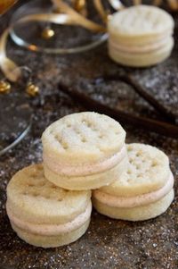 Cream Wafer Sandwich Cookies with Winter Spiced Buttercream • a farmgirl's dabbles