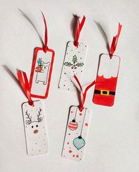 #craft #DIY #handmade #bookmark #christmas #2023