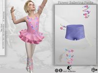 The Sims Resource - Flower Ballerina Pants